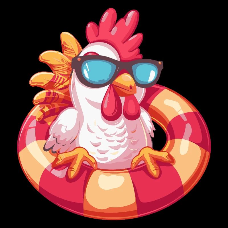 Rooster Comic Cool