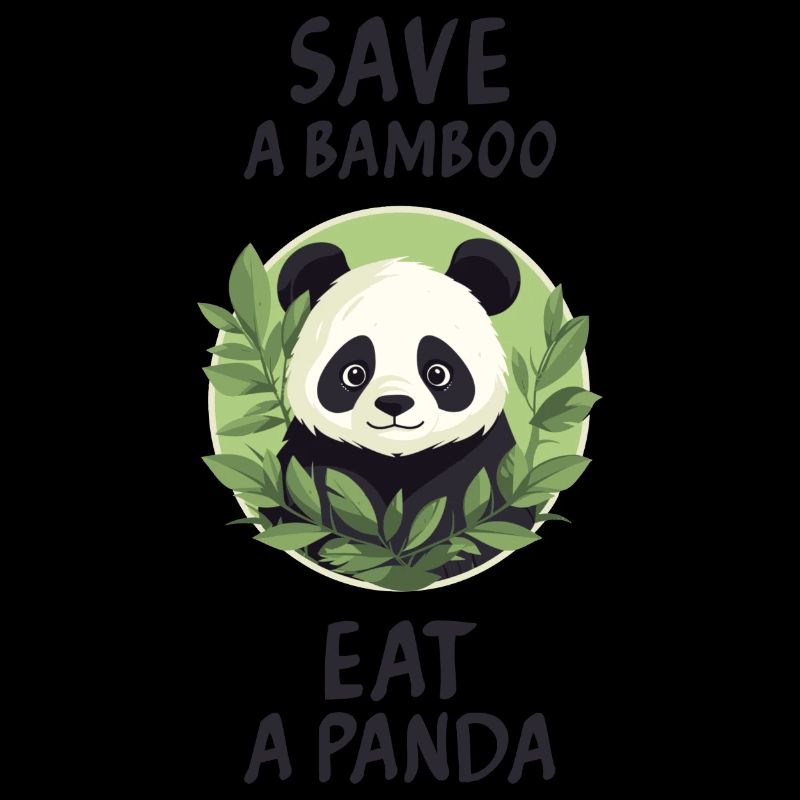 Rette einen Bambus, iss einen Panda.