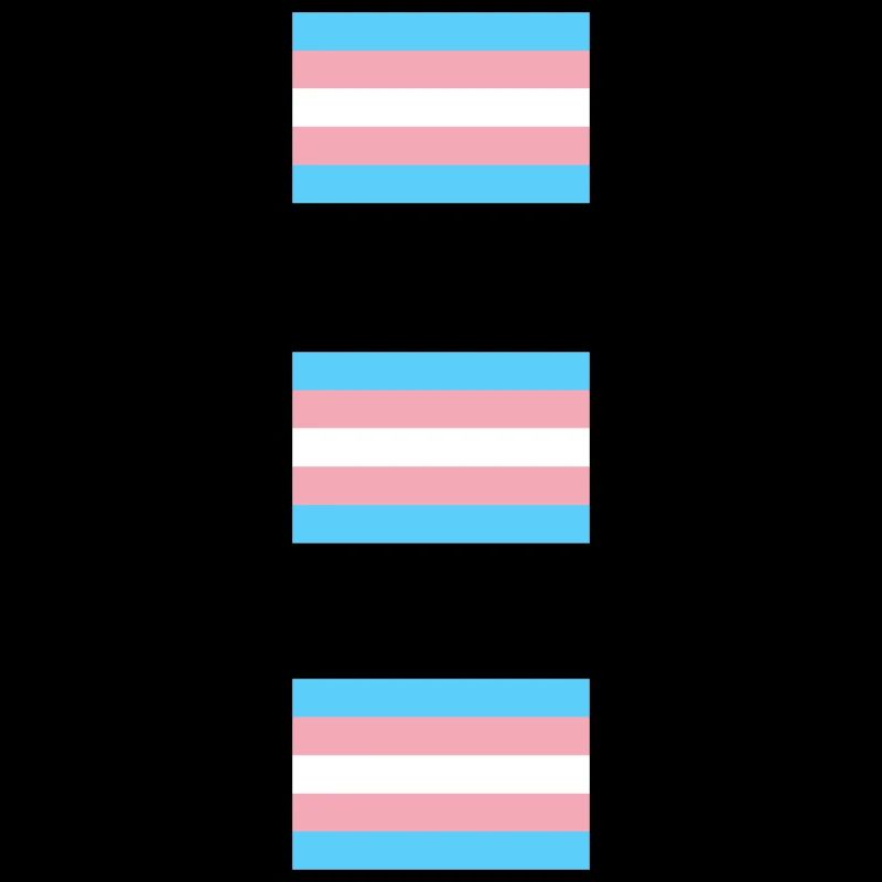 Trans Pride-Flaggen