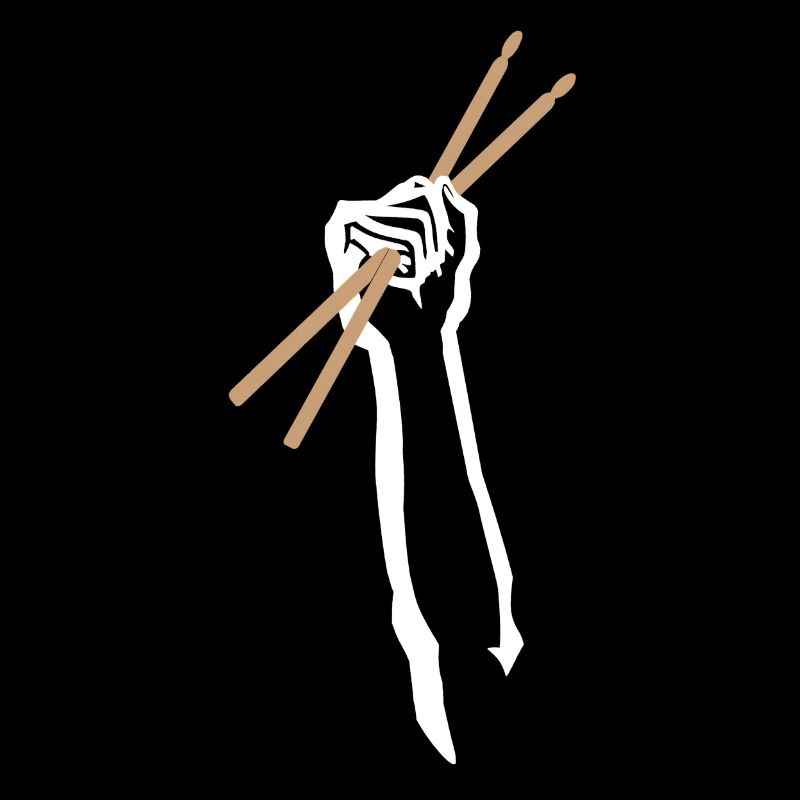 Drummer Drumsticks Chest