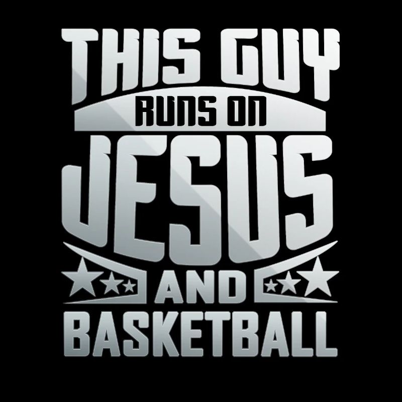 This Guy Runs On Jesus And Basketball