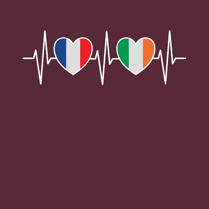 France et Irlande Drapeau irlandais Drapeaux
