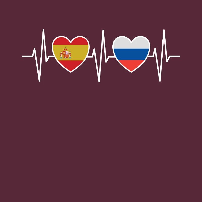 Espagne et Russie Drapeaux russes