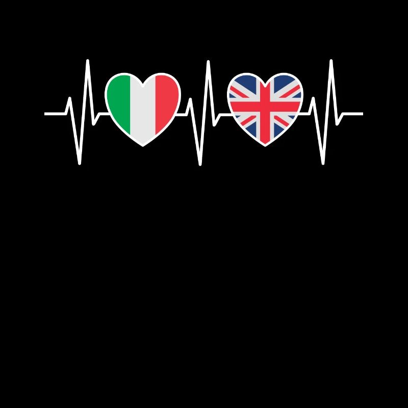 Italy and Great Britain British flag flags