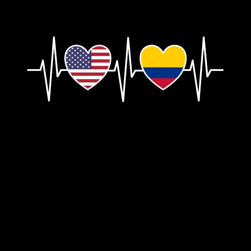 États-Unis et Colombie Drapeau colombien Drapeaux