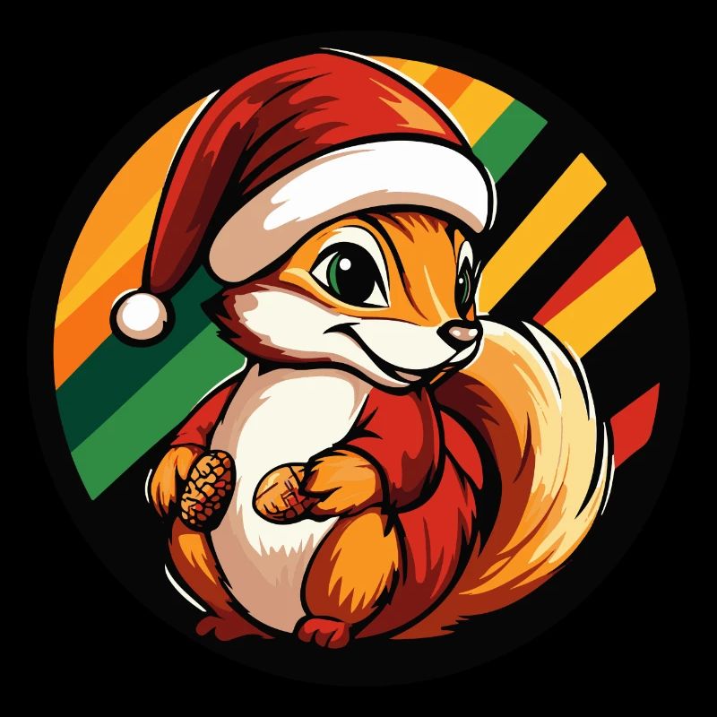 Écureuil Noël Noël