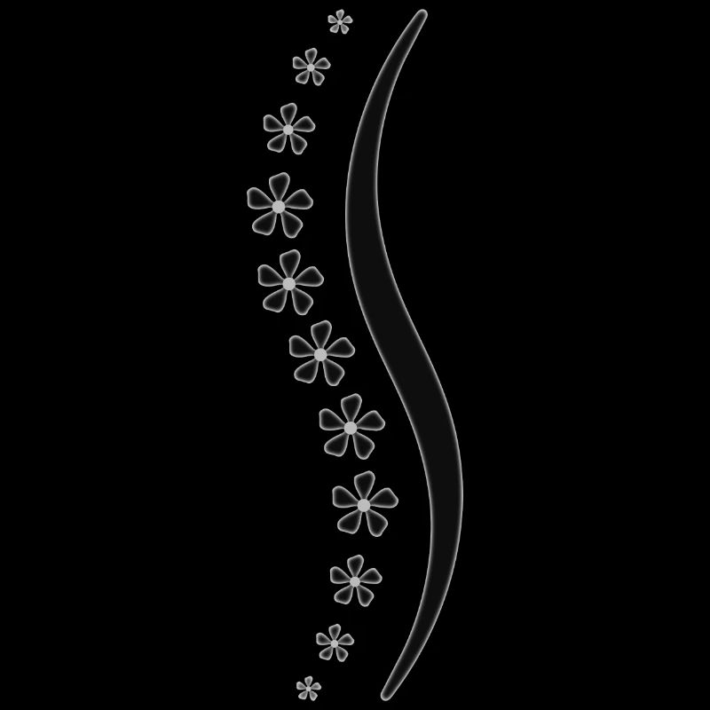 Flower spine grey