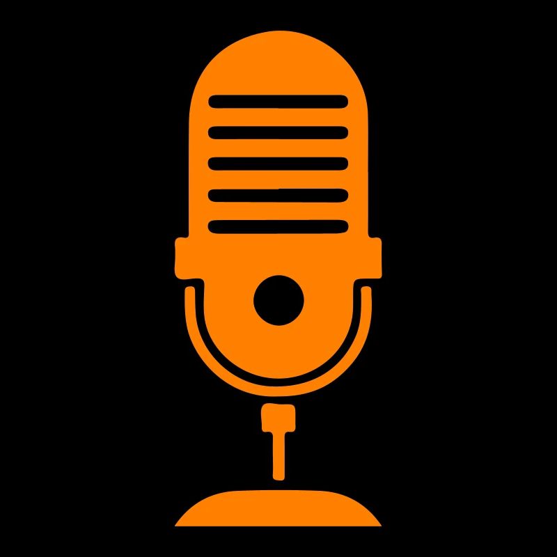 Microphone Symbol Journalist Podcast