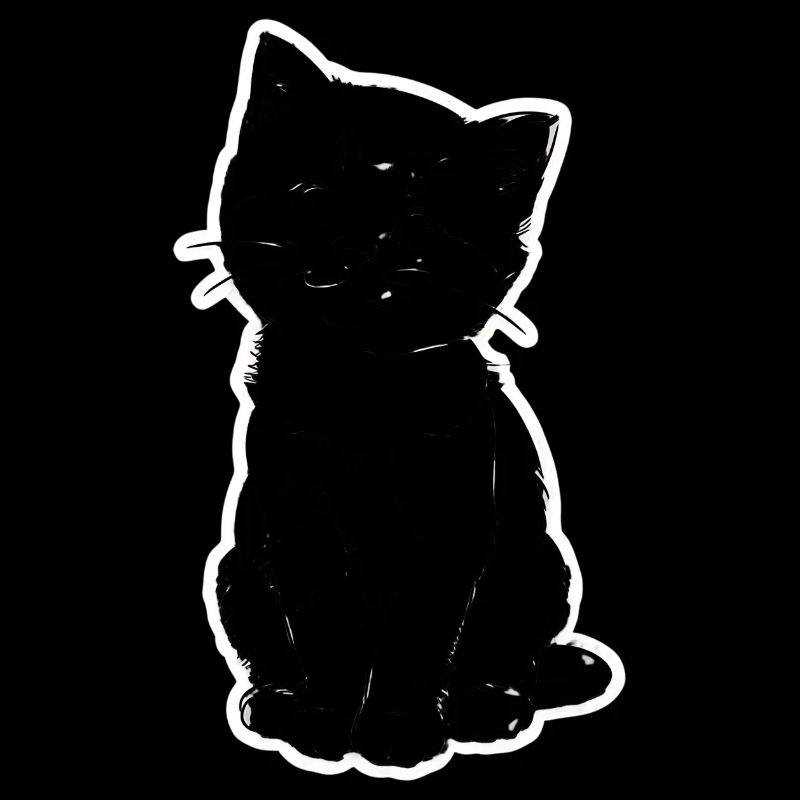 Shy kitten
