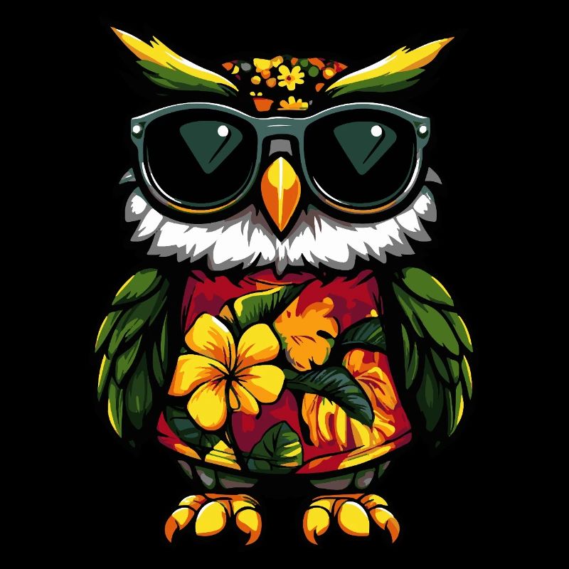 Owl Comic Holiday