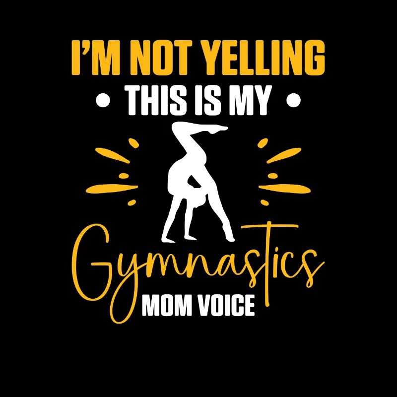 Stolze Gymnastik-Mutter