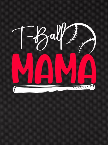 Teeball Tee Ball Tball Mom