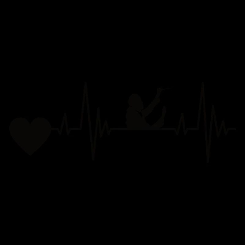Dirigenten EKG Musik Herzschlag Musiker Dirigent