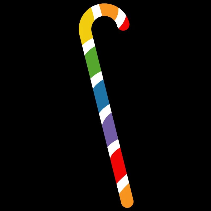 rainbow candy cane lgbtqi queer
