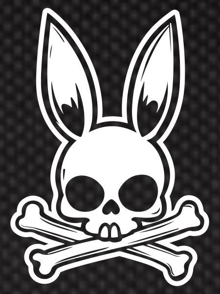 Bunny Head Skull Skull