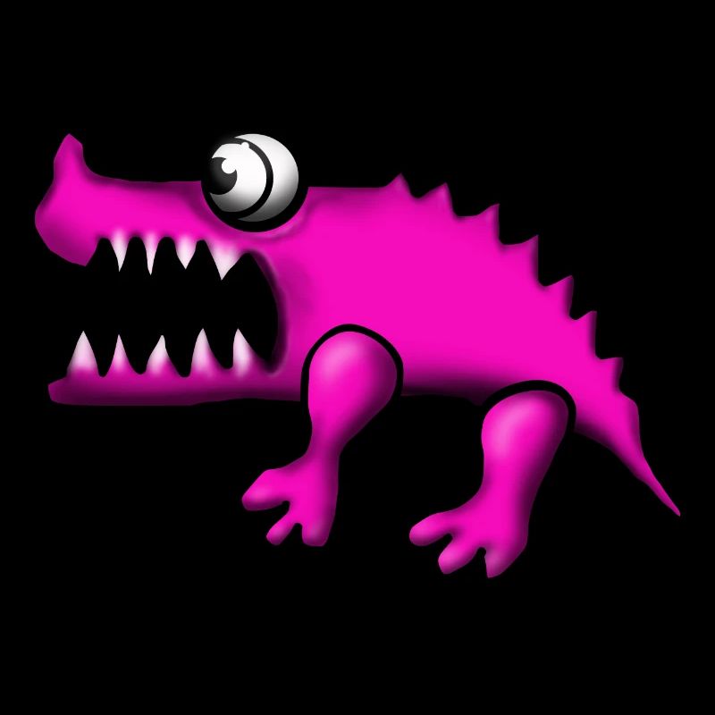 Krokodil Pink