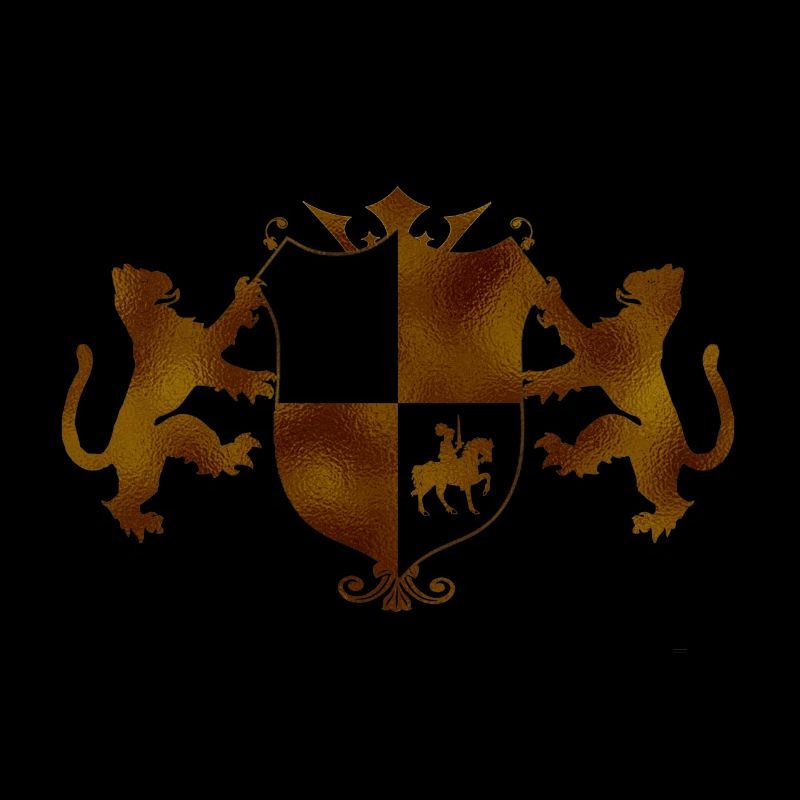 Blason d'or