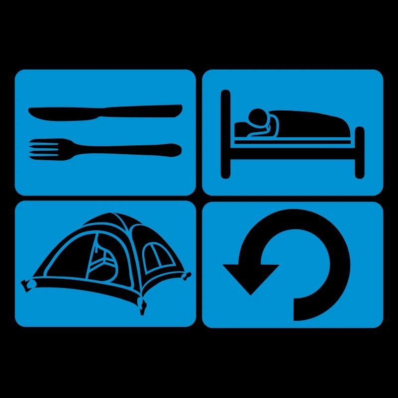 Repeat daily wilderness camping