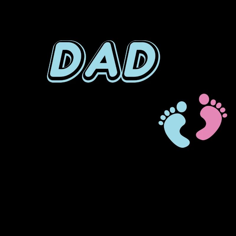 zukünftiger Vater. Warten Sie auf Geburtsgeschenk