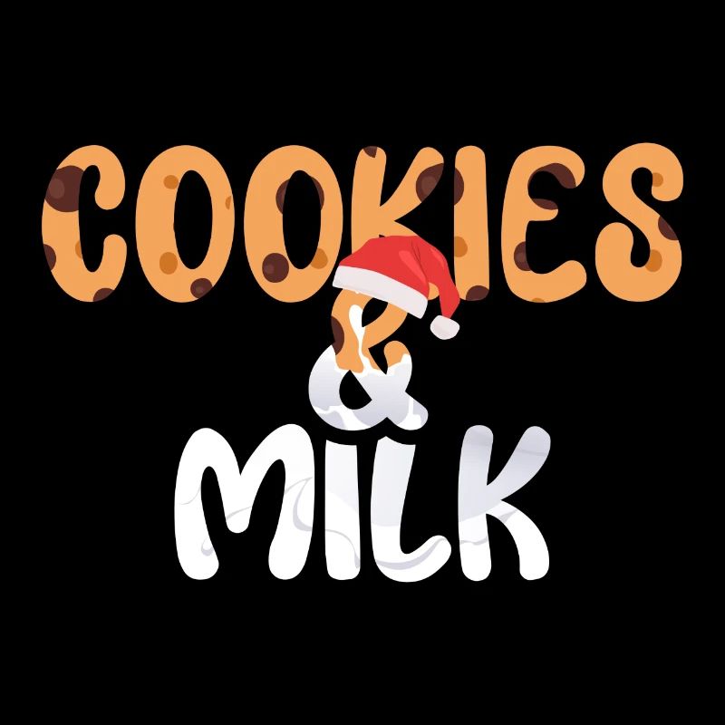 Biscuits au chocolat de Noël Lait