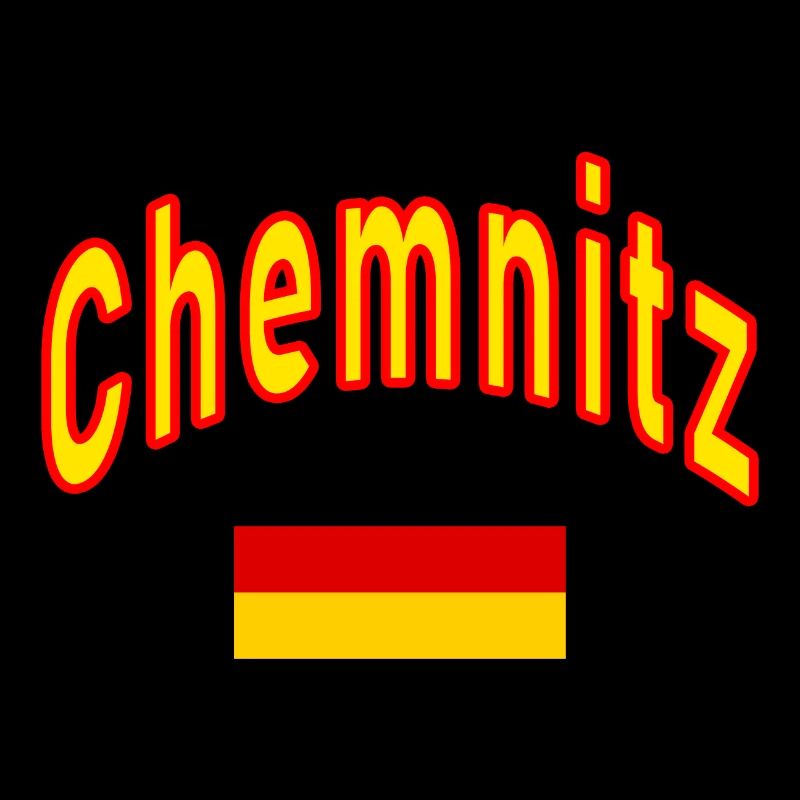 Chemnitz drapeau de l’Allemagne