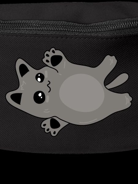 mignon bébé chat gris