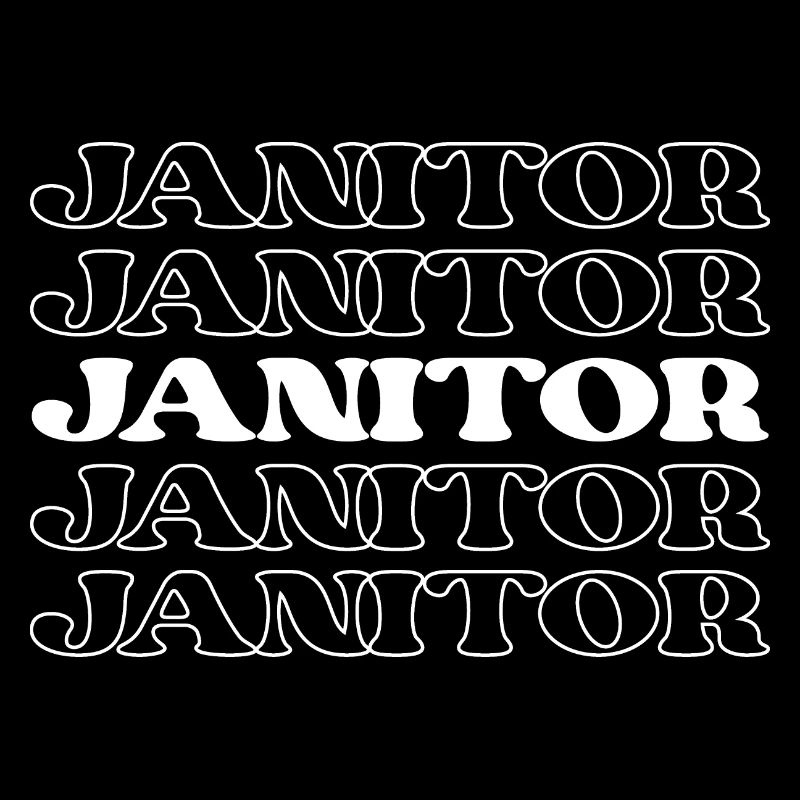 Janitor Custodian Cleaner Maintenance Worker