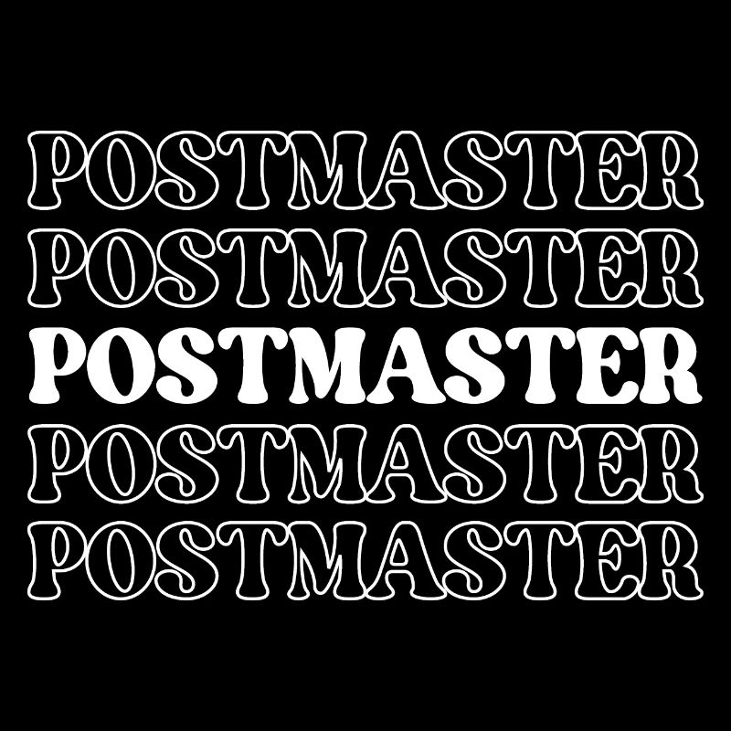 Maître de poste, facteur, directeur de bureau de poste