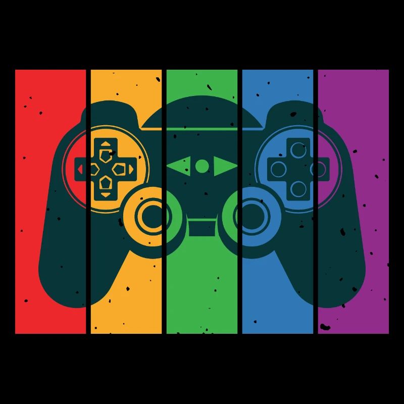 Vintage Retro Gaming Controller