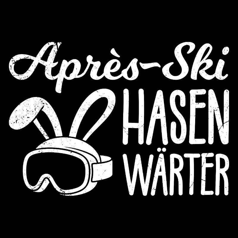 Après Ski Instructor APRES-SKI BUNNY WARDEN FUNNY