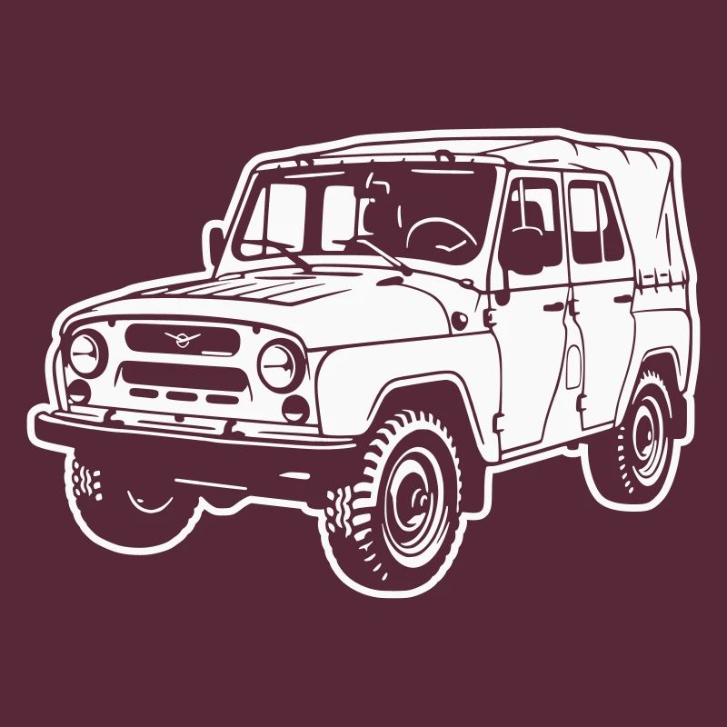 Véhicule tout-terrain UAZ (image différente)