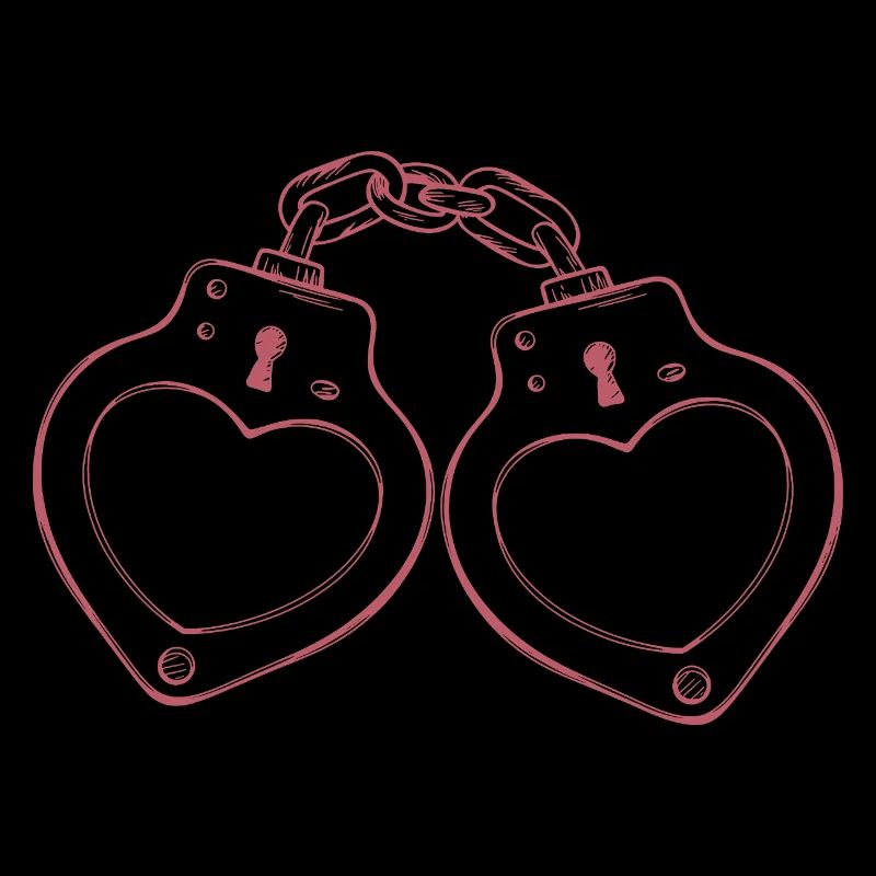 Handschellen Herz Liebe 