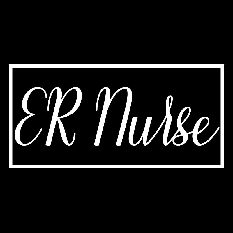 ER Nurse Proud Graduated Nursing Student