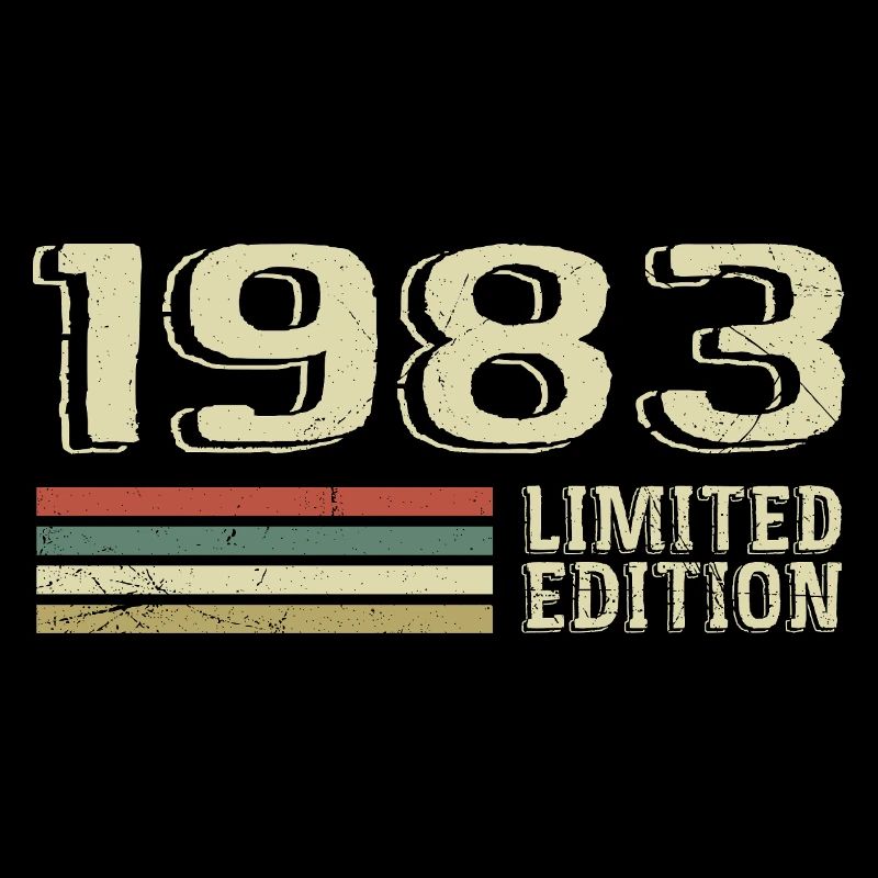 Born in 1983 Birthday 1983 Vintage 1983