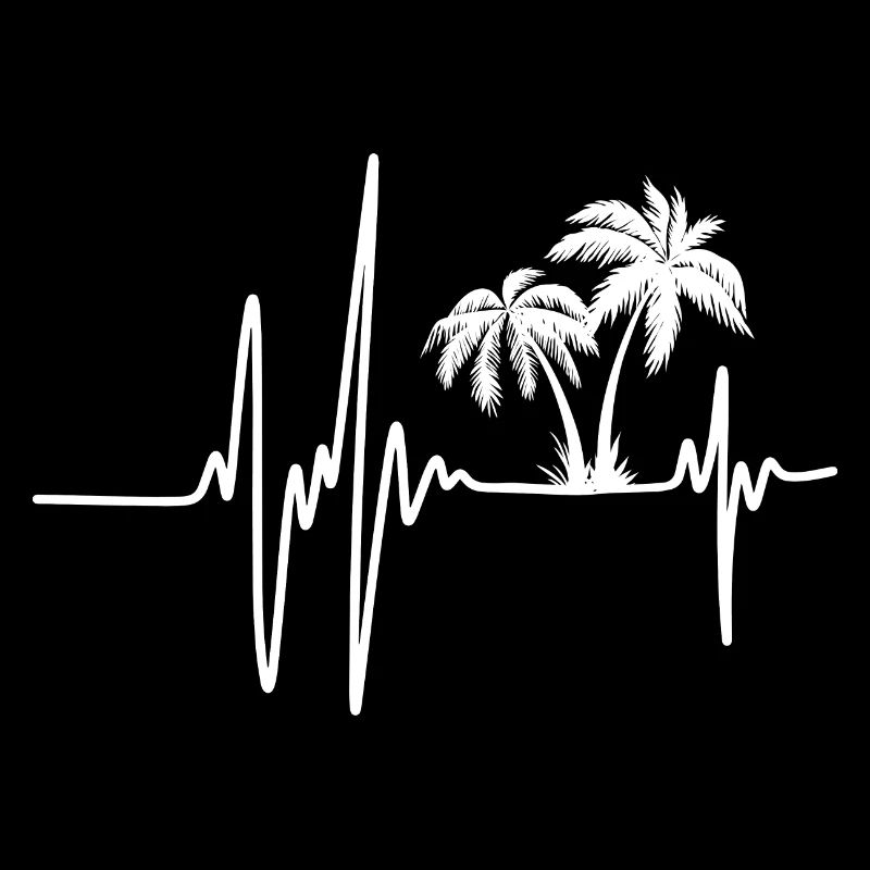 Palm Tree Heartbeat | Palm Tree Lovers | Vacation