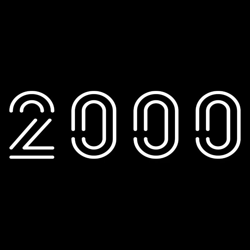 2000 Millésime Né Millésime Anniversaire 2000