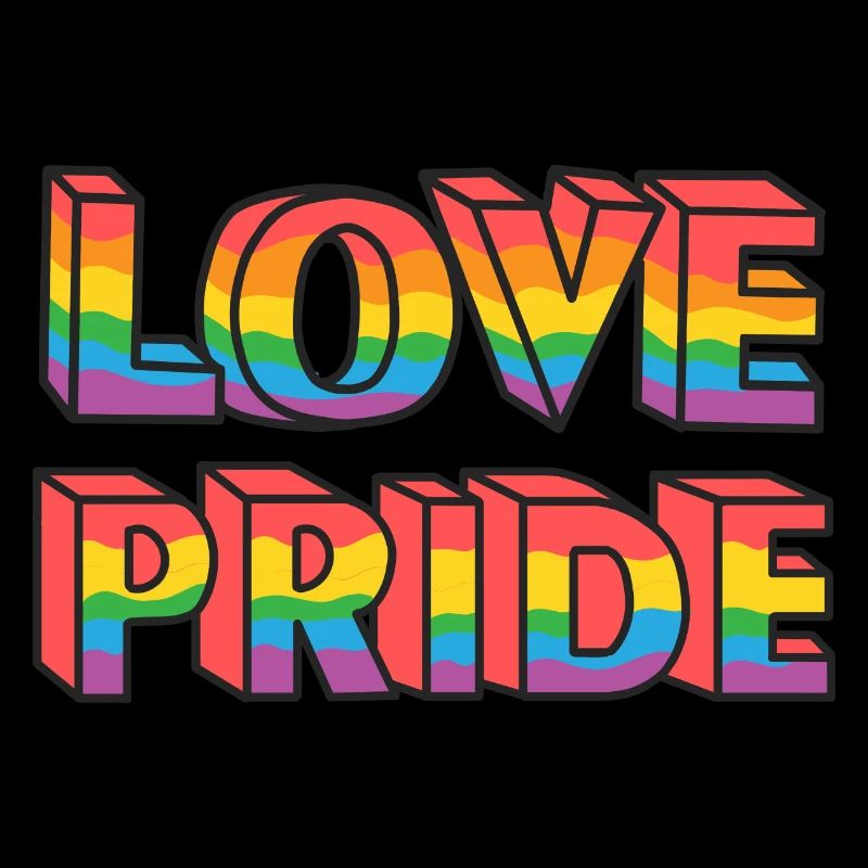 Love Pride Rainbow