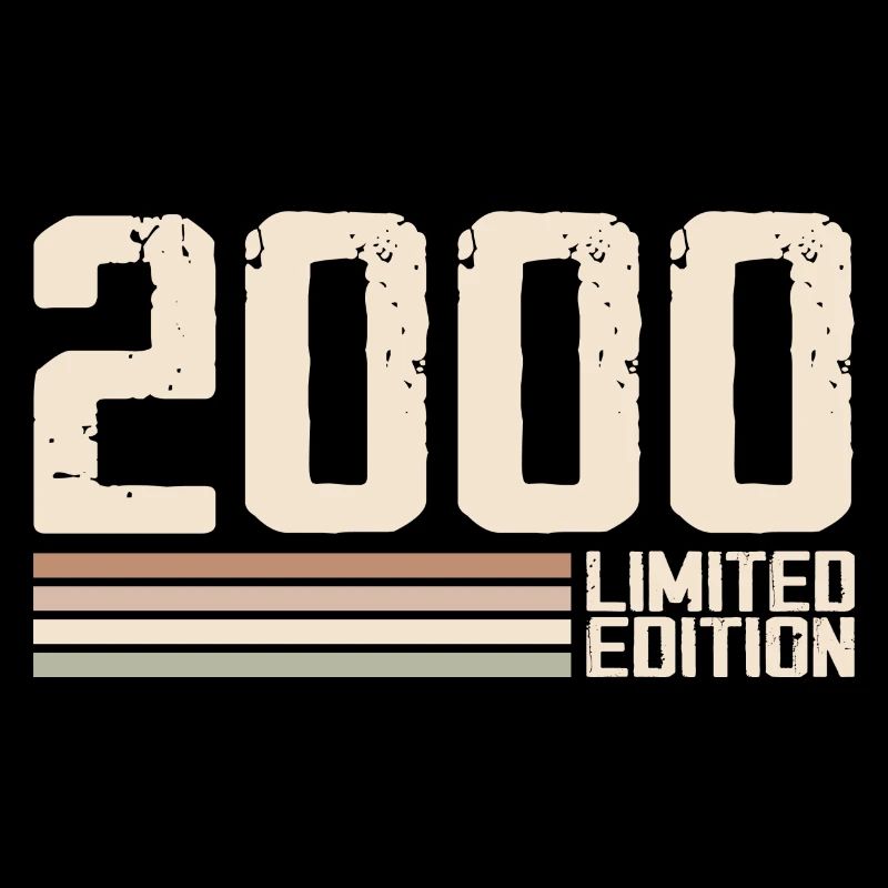 2000 Jahrgang 2000 Geburtstag 2000 Retro 2000