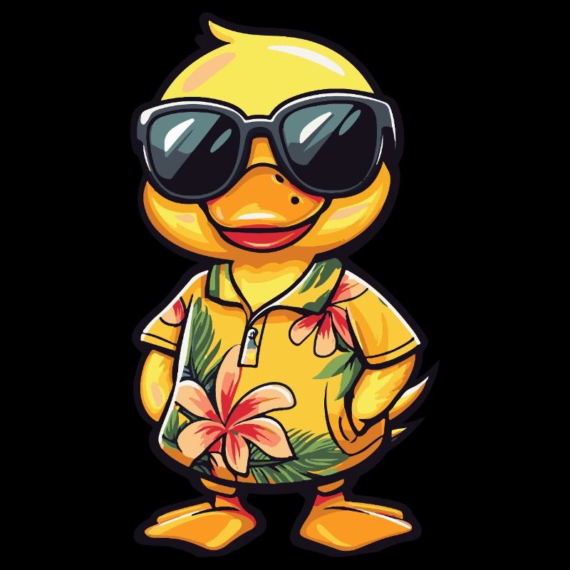 Duck Comic Holiday