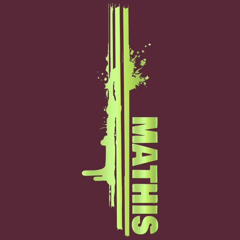 Maler Malerei Farbklecks Painter Mathis