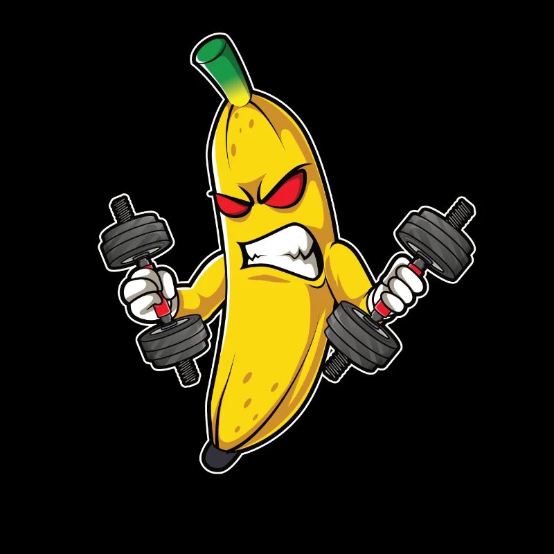 Fitness Banana Workout Routine Training Gym