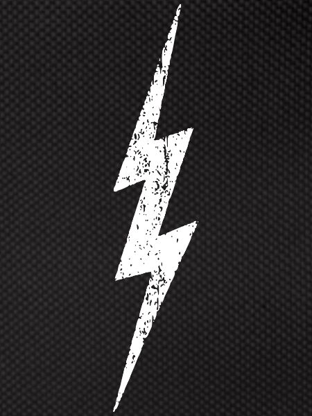 Lightning - Lightning Bolt - distressed