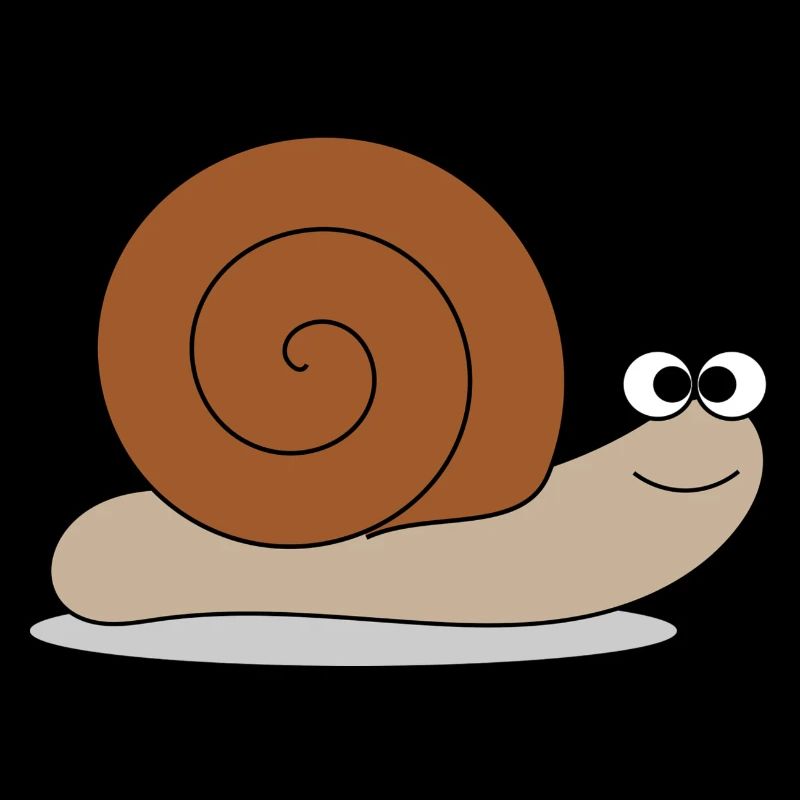 Brown escargot