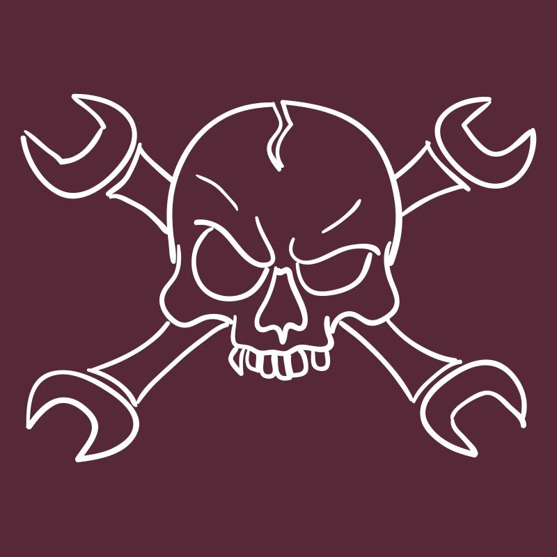 wrenches skull