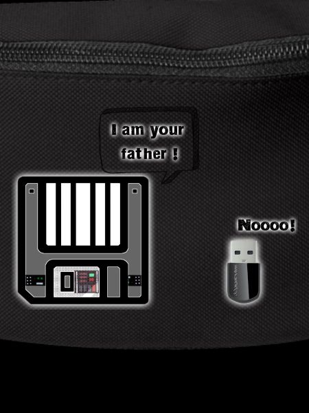 Floppy to USB key