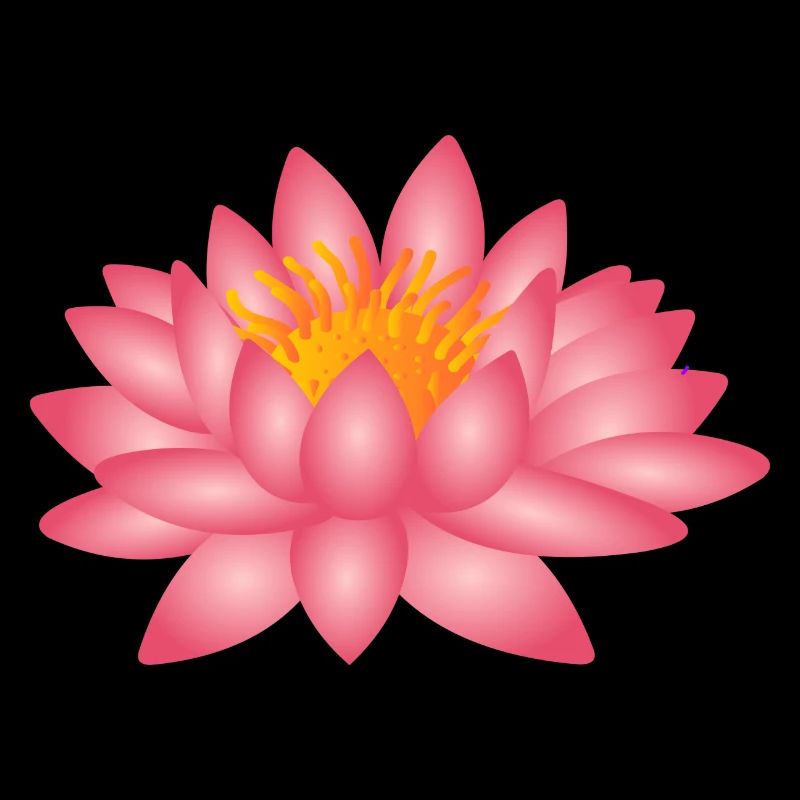 Fleur de lotus de yoga