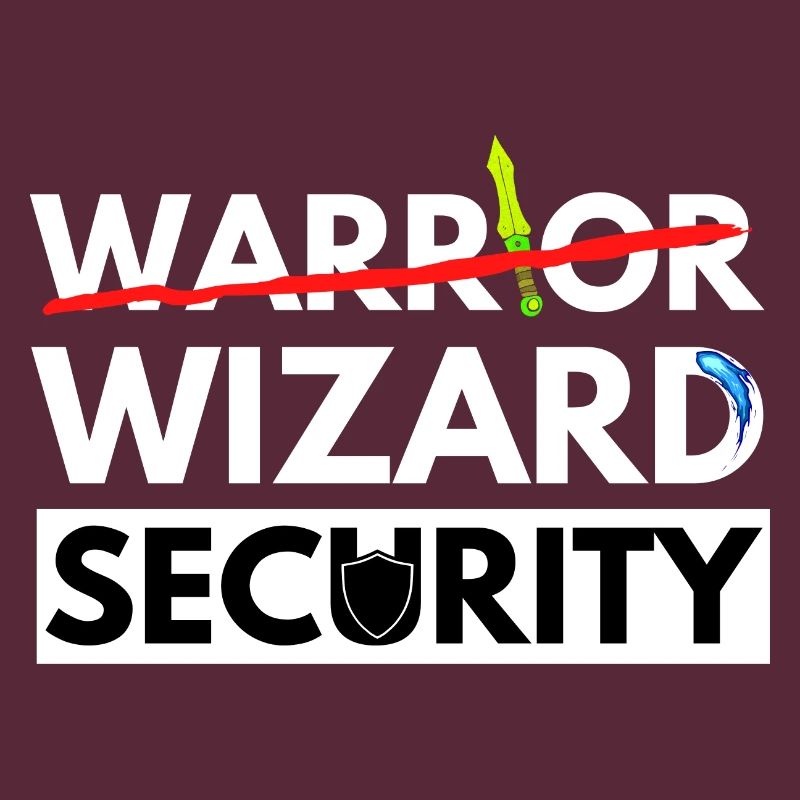 WARRIOR IS WIZARD SECURITY DRAGONS AVENTURES JDR