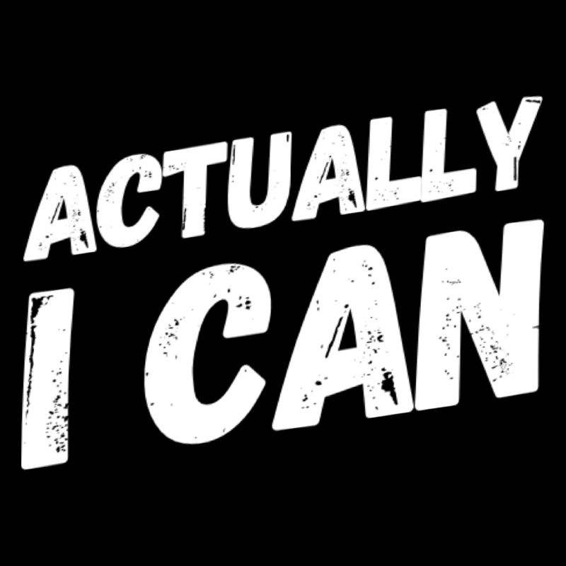 Actually ... I CAN !!! Neues Design / NEW DESIGN