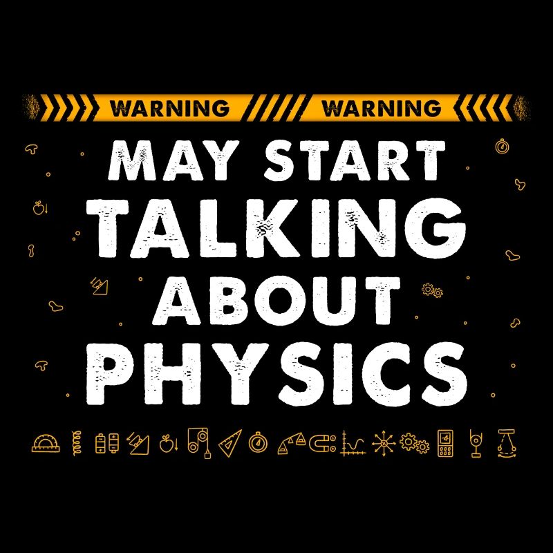 Cute Physics Art For Men Women Physics Teacher
