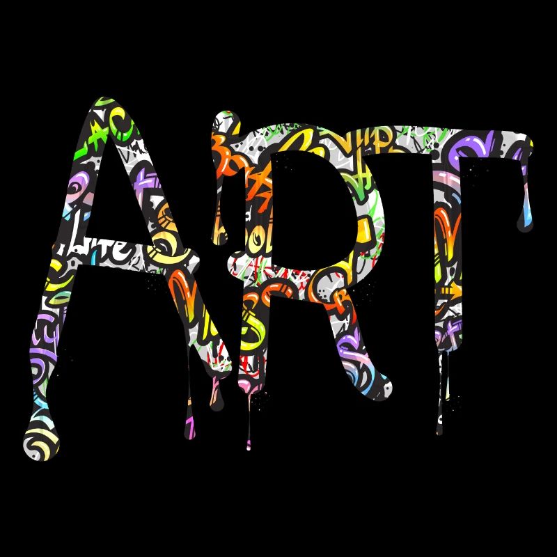 Graffiti style Splash hip hop couleurs peintre couleur